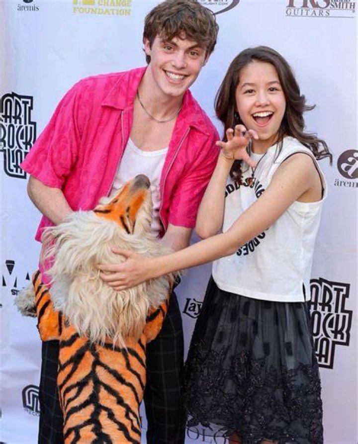 Jack Champion with Trinity Jo-Li Bliss Jack Champion with Trinity Jo-Li Bliss